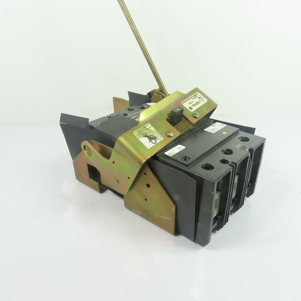 Square D KAL36175 175A 3Pole Circuit Breaker 600V w/ 9422RP1 Operating Mechanism