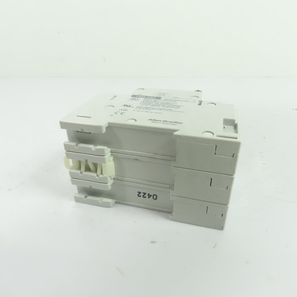 Allen-Bradley 1492-CB3-G020 2A 3-Pole Manual Circuit Breaker 480Y/277V 3Ph