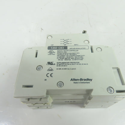 Allen-Bradley 1492-CB3-H200 20A 3-Pole Manual Circuit Breaker 480Y/277V 3Ph