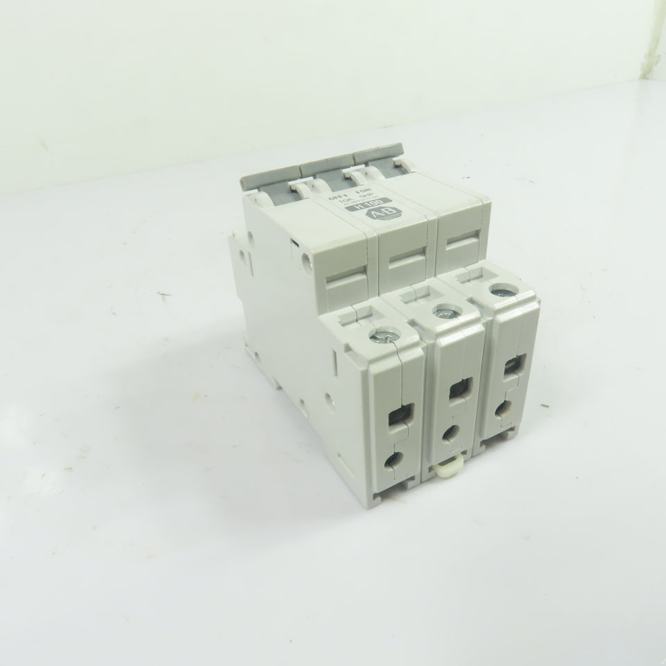 Allen-Bradley 1492-CB3-H100 10A 3-Pole Manual Circuit Breaker 480Y/277V 3Ph