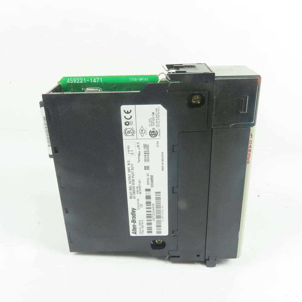 Allen-Bradley 1756-OW16I 16-Point Relay Output Module Ser A F/W Rev 2.1