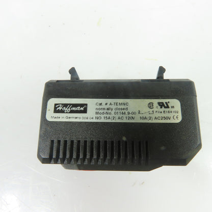 Hoffman 01144.9-00 A-TEMNC Adjustable Thermostat Control 30-140°F 120-250V