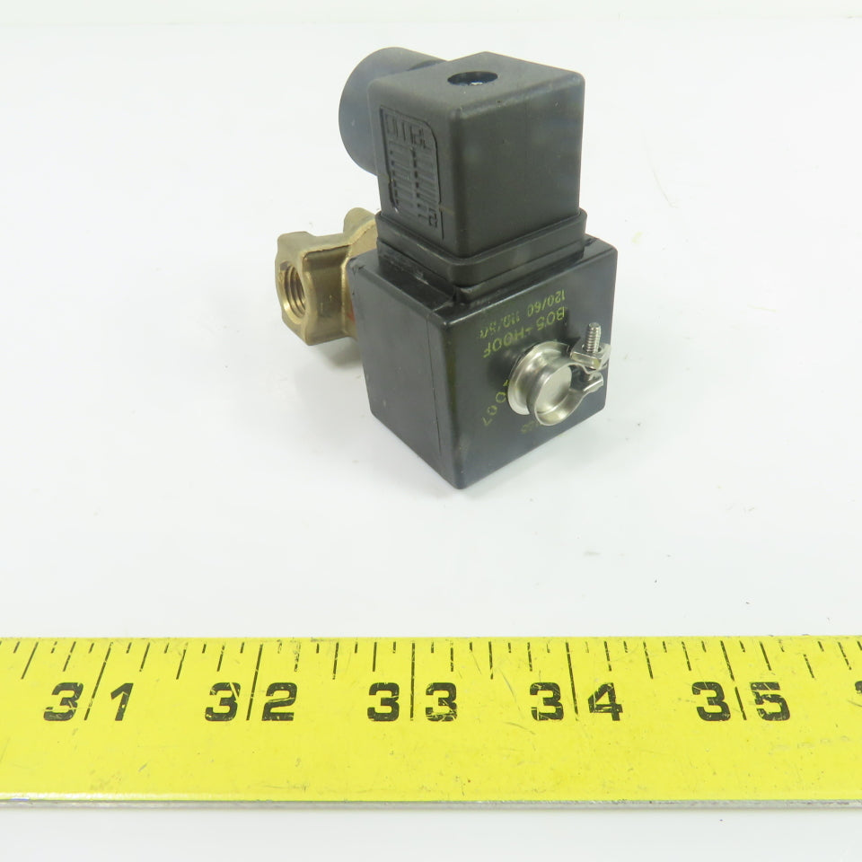 Parker 04F25C2-01 2-Way Solenoid Valve 1/4" NPT 110/120VAC