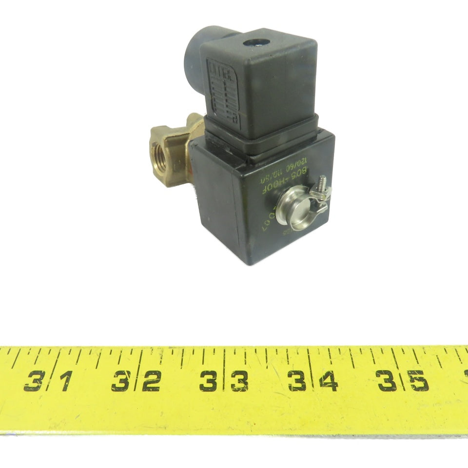 Parker 04F25C2-01 2-Way Solenoid Valve 1/4" NPT 110/120VAC