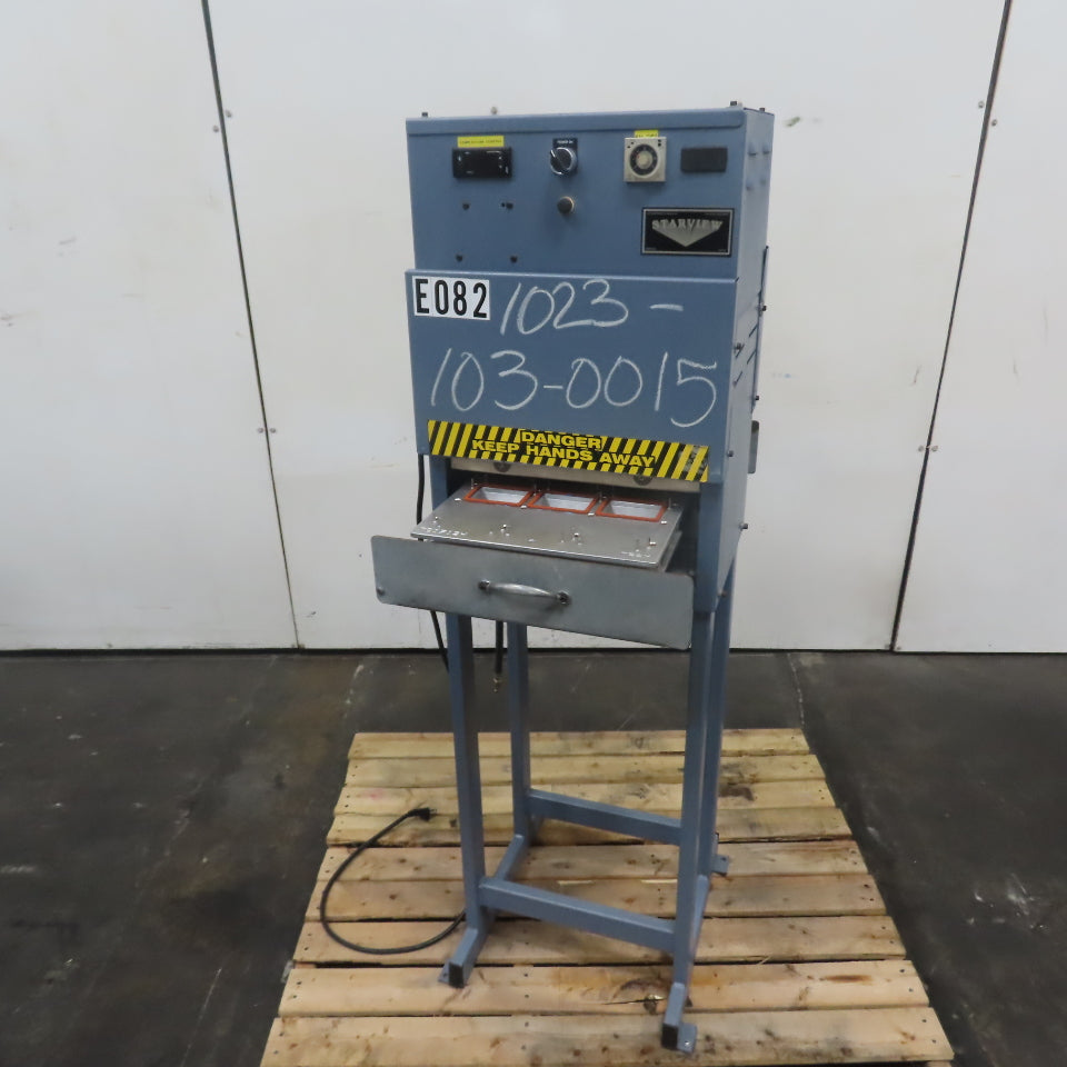 Starview SSB 2-12-14 Shuttle Blister Packaging Heat Sealing Machine 120V 1Ph
