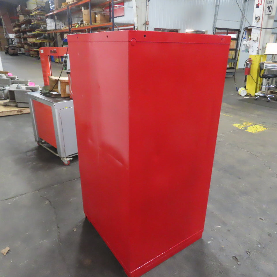 Stanley Vidmar 6 Drawer Small Parts Tool Storage Shop Cabinet 30" x 28" x 59"