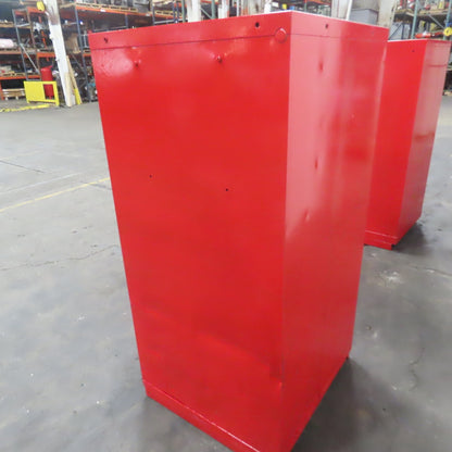 Stanley Vidmar 6 Drawer Small Parts Tool Storage Shop Cabinet 30" x 28" x 59"