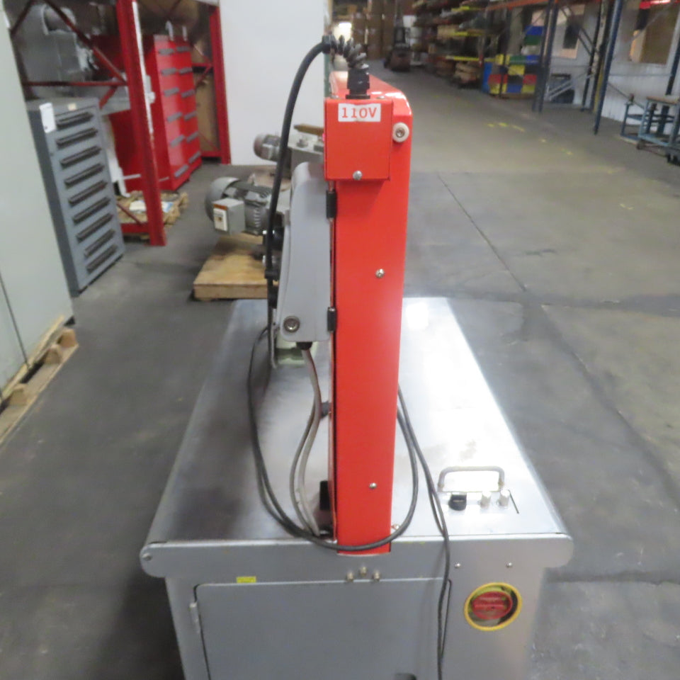 Samuel P-702 Semi-Automatic Arch Strapping Machine 110V 1Ph w/ Foot Pedal