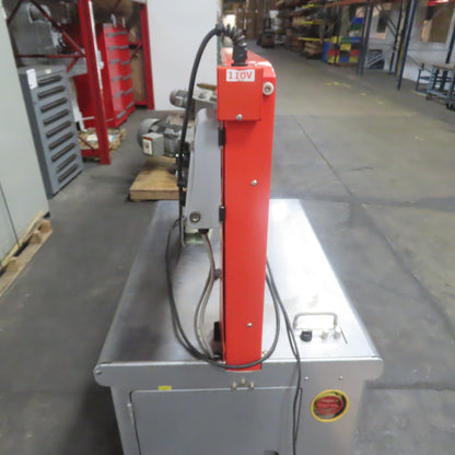 Samuel P-702 Semi-Automatic Arch Strapping Machine 110V 1Ph w/ Foot Pedal