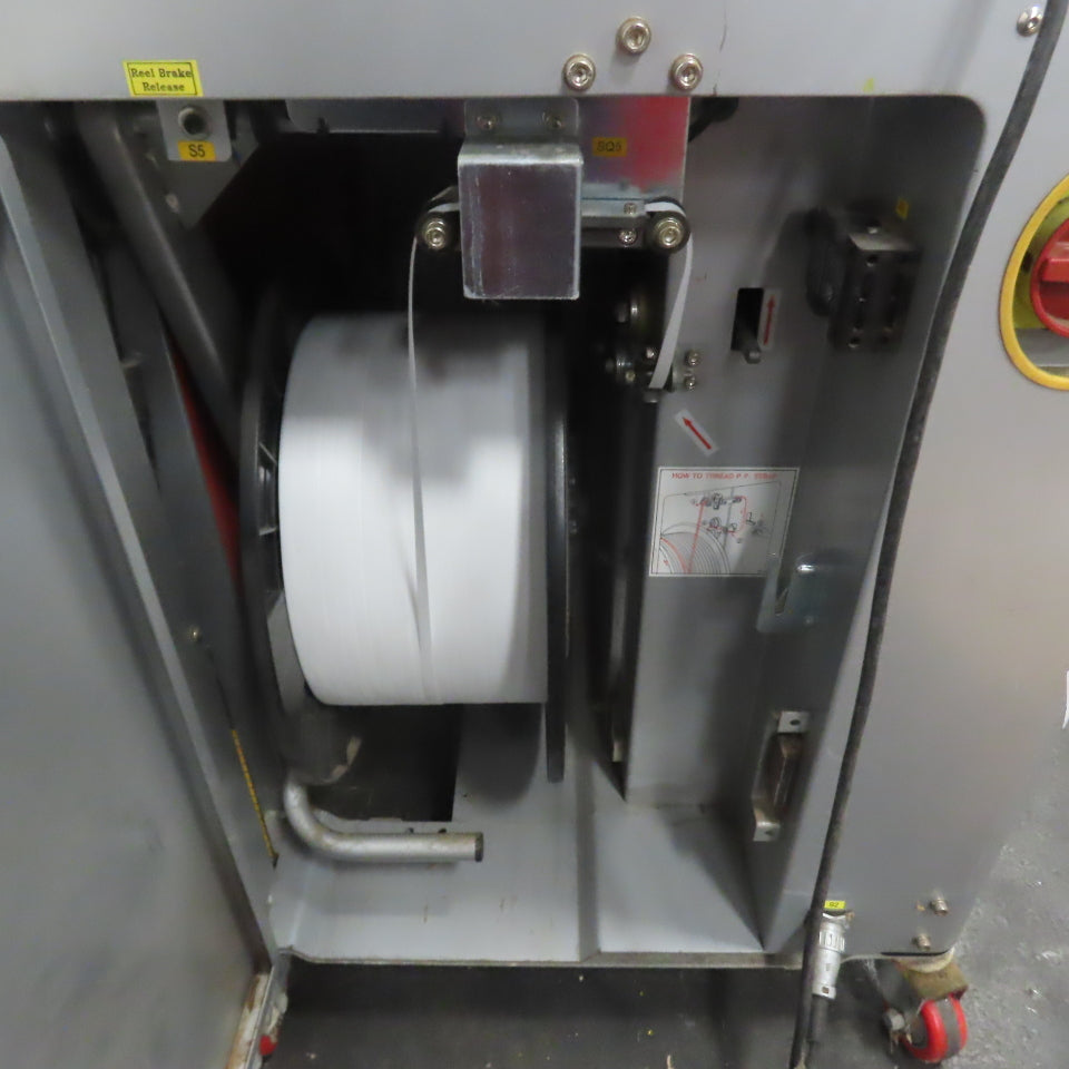 Samuel P-702 Semi-Automatic Arch Strapping Machine 110V 1Ph w/ Foot Pedal