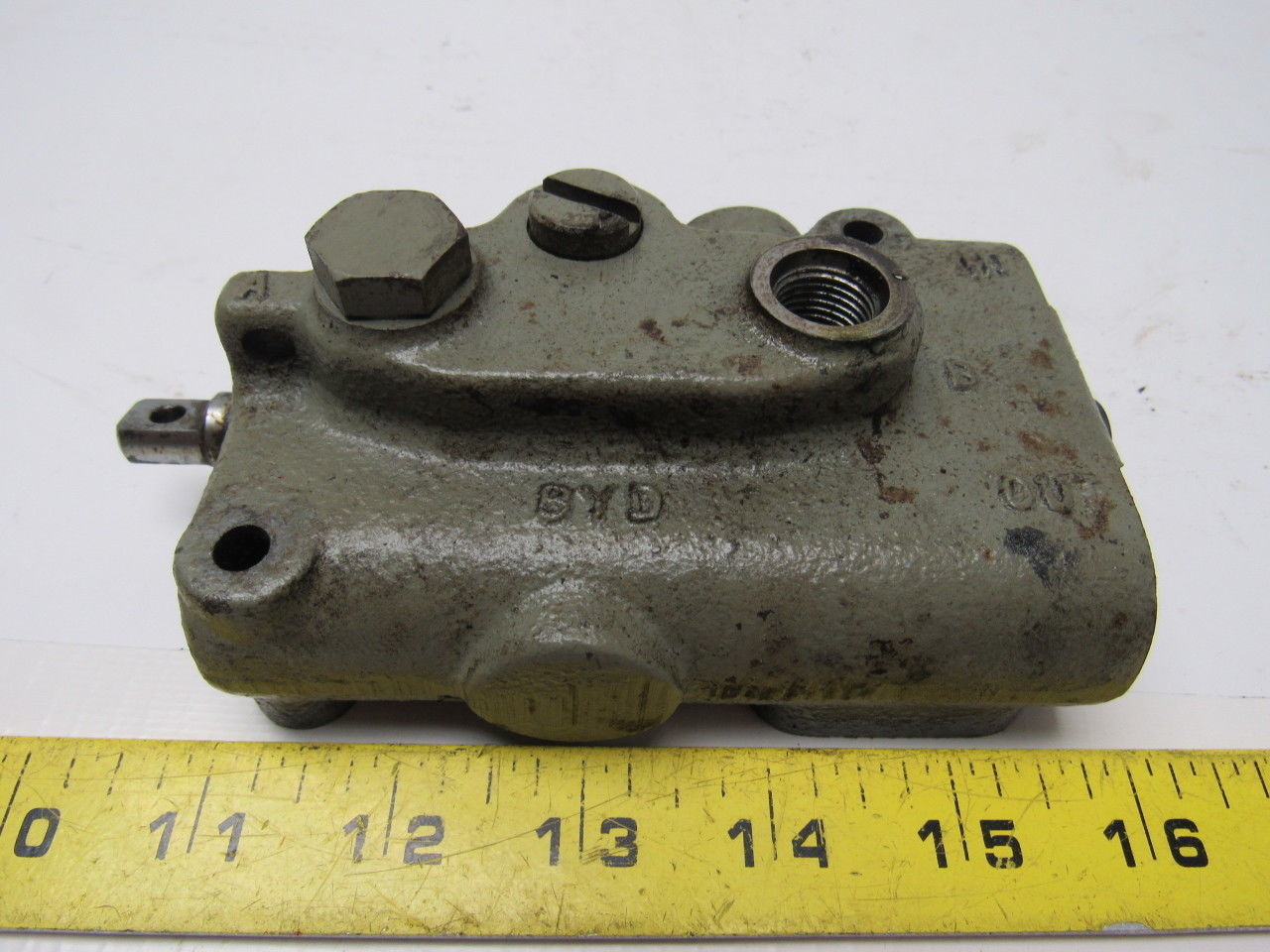 Raymond Single Spool Hydraulic Control Valve From Pacer Model 60 Forklift
