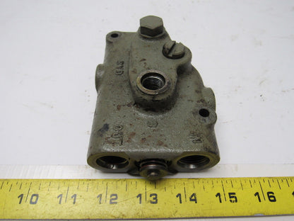 Raymond Single Spool Hydraulic Control Valve From Pacer Model 60 Forklift