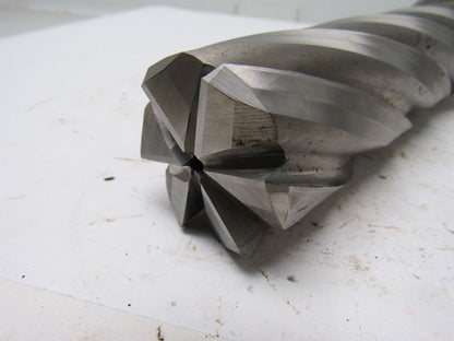 Niagara 2"x1.80"x5.750"x9.625" HSS 6 Flute Center Cut End Mill Re-Sharp