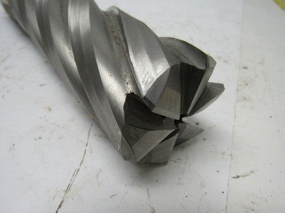Niagara 2"x1.80"x5.750"x9.625" HSS 6 Flute Center Cut End Mill Re-Sharp