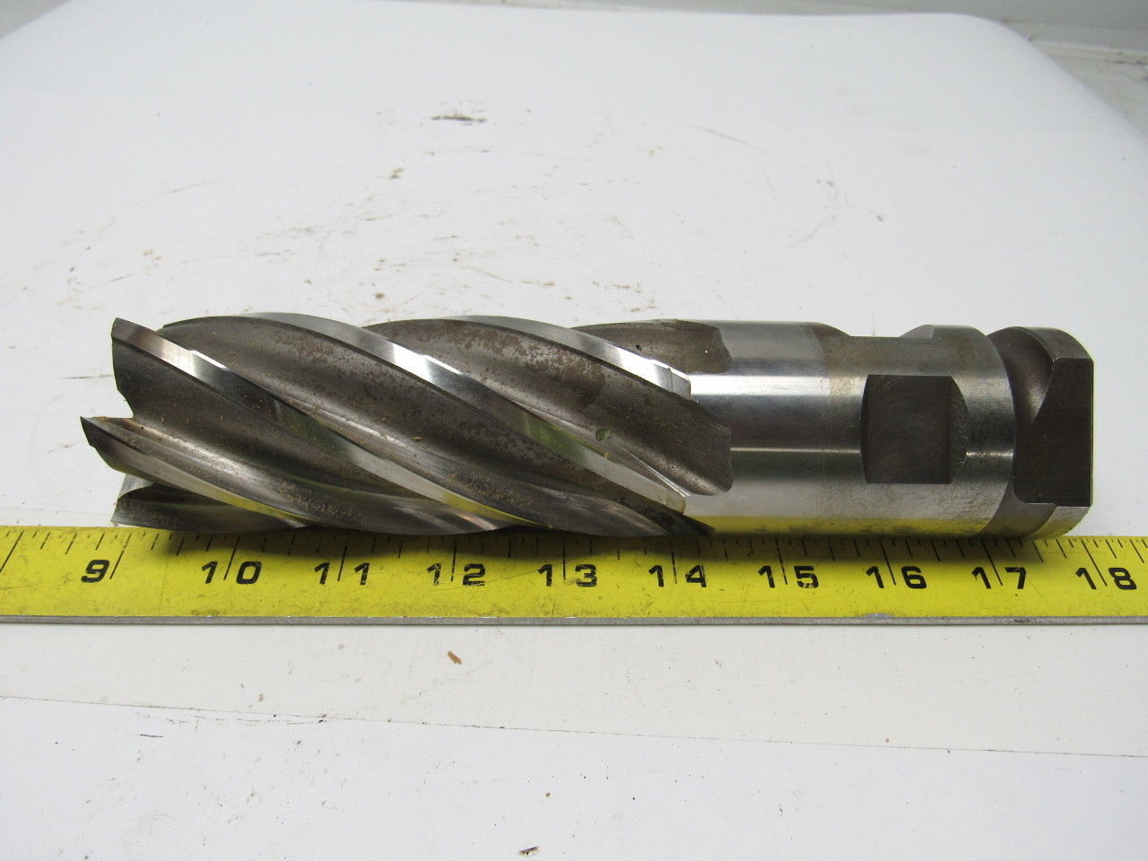 OSG 54694 2"x2"x4-3/4"x8-1/2" HSS 6 Flute Center Cut End Mill