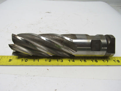OSG 54694 2"x2"x4-3/4"x8-1/2" HSS 6 Flute Center Cut End Mill