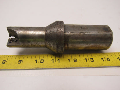 1-1/14" Dia. Indexable Insert Drill 2-1/4" LOC 6" OAL 40mm Straight shank