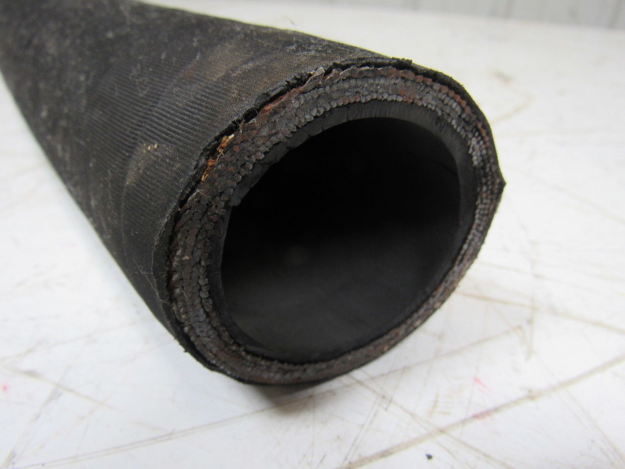 Parker 772TC-32 Tough Cover 2" ID x 60" Hydraulic Hose  2500 psi WP