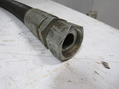 Gates 20EFG4h Envirofluid 1-1/4"IDX58" Hydraulic Hose W/Swivel Flange Fittings