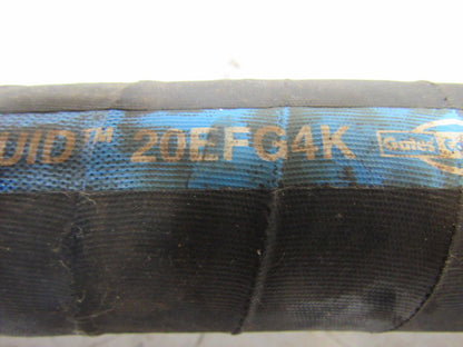 Gates 20EFG4h Envirofluid 1-1/4"IDX58" Hydraulic Hose W/Swivel Flange Fittings