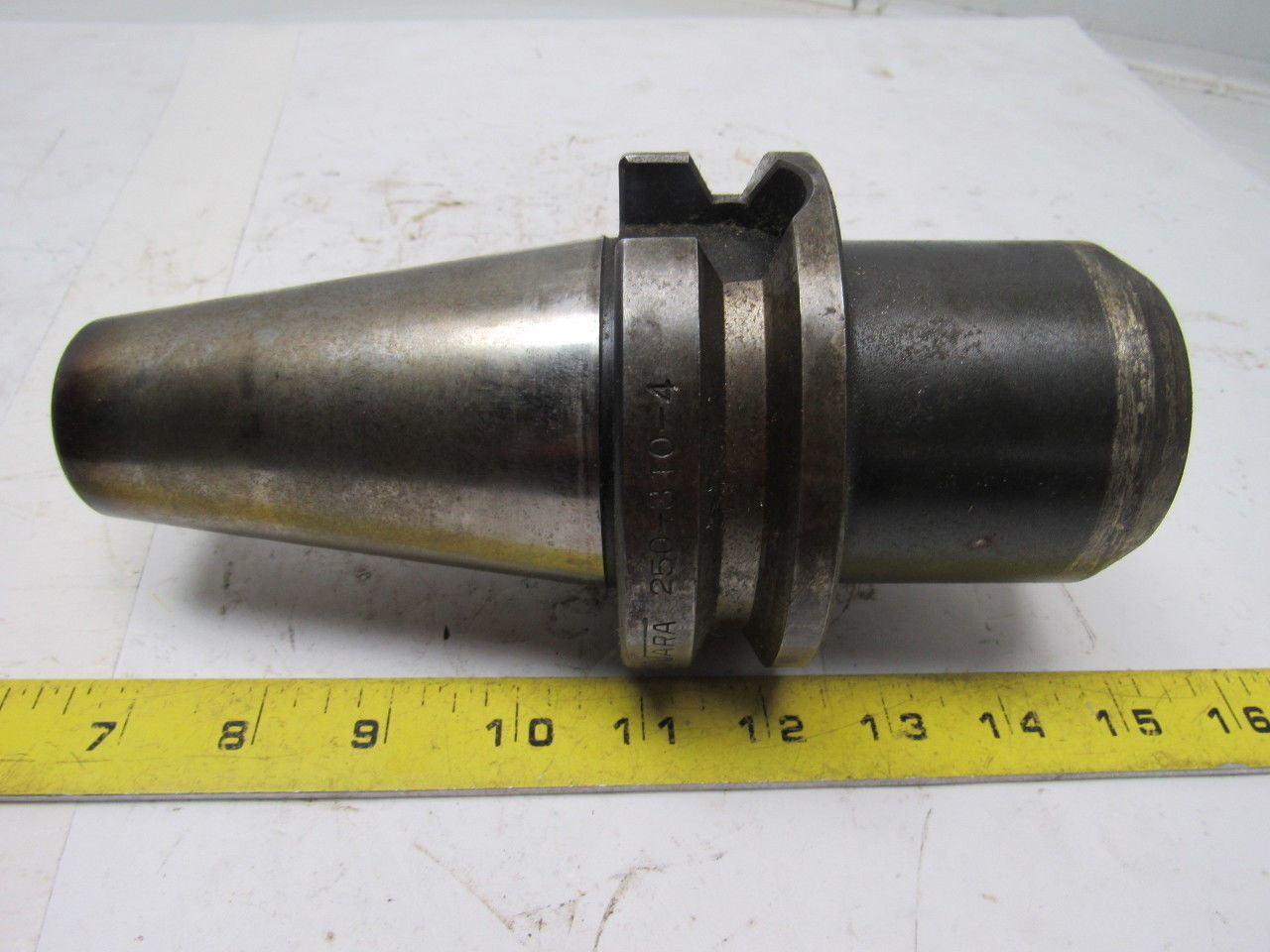 Tecnara 250-310-4 BT50 End Mill Holder 1-1/4" Bore 4" Projection Weldon Style