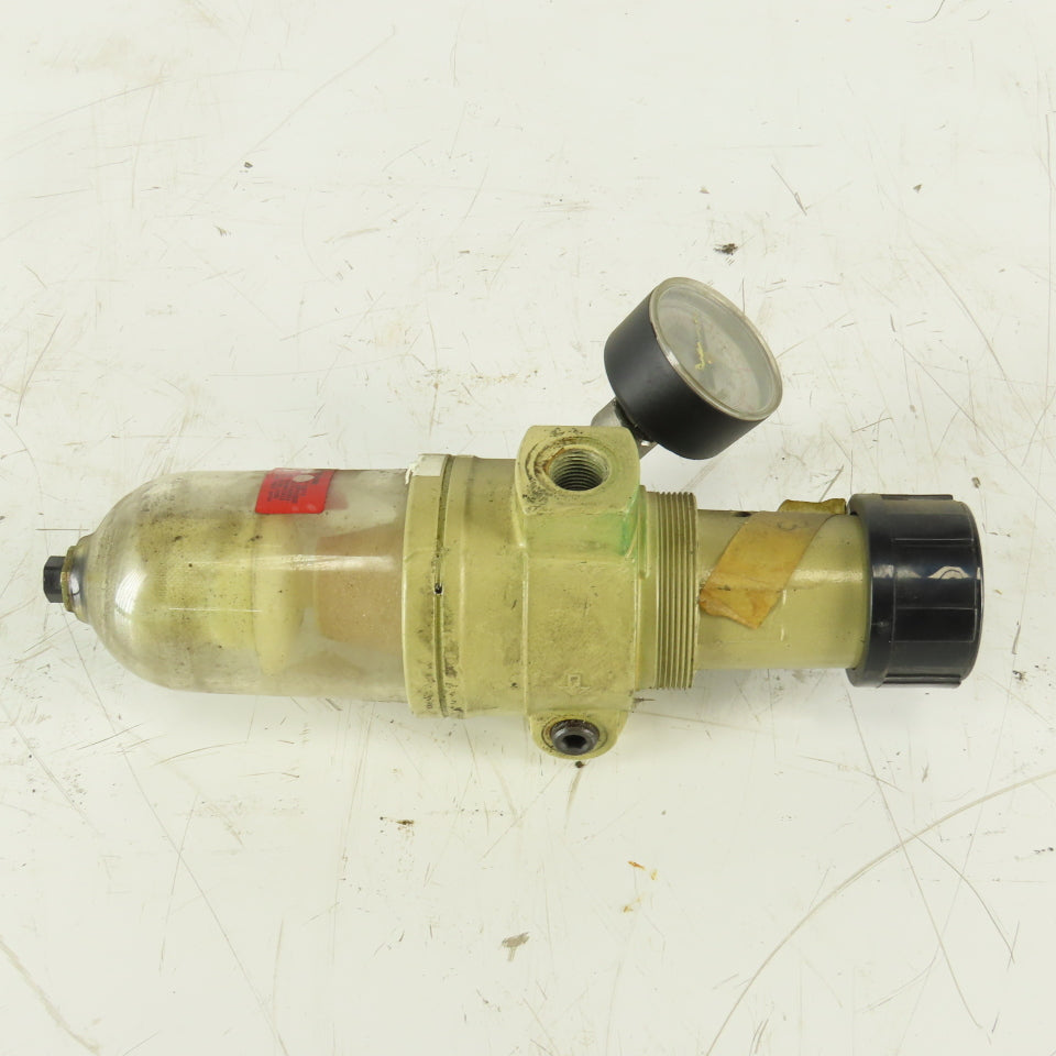 Norgren B12-321-A3LA Pneumatic Air Filter Regulator W/ Gauge 3/8" NPT 150 PSIG