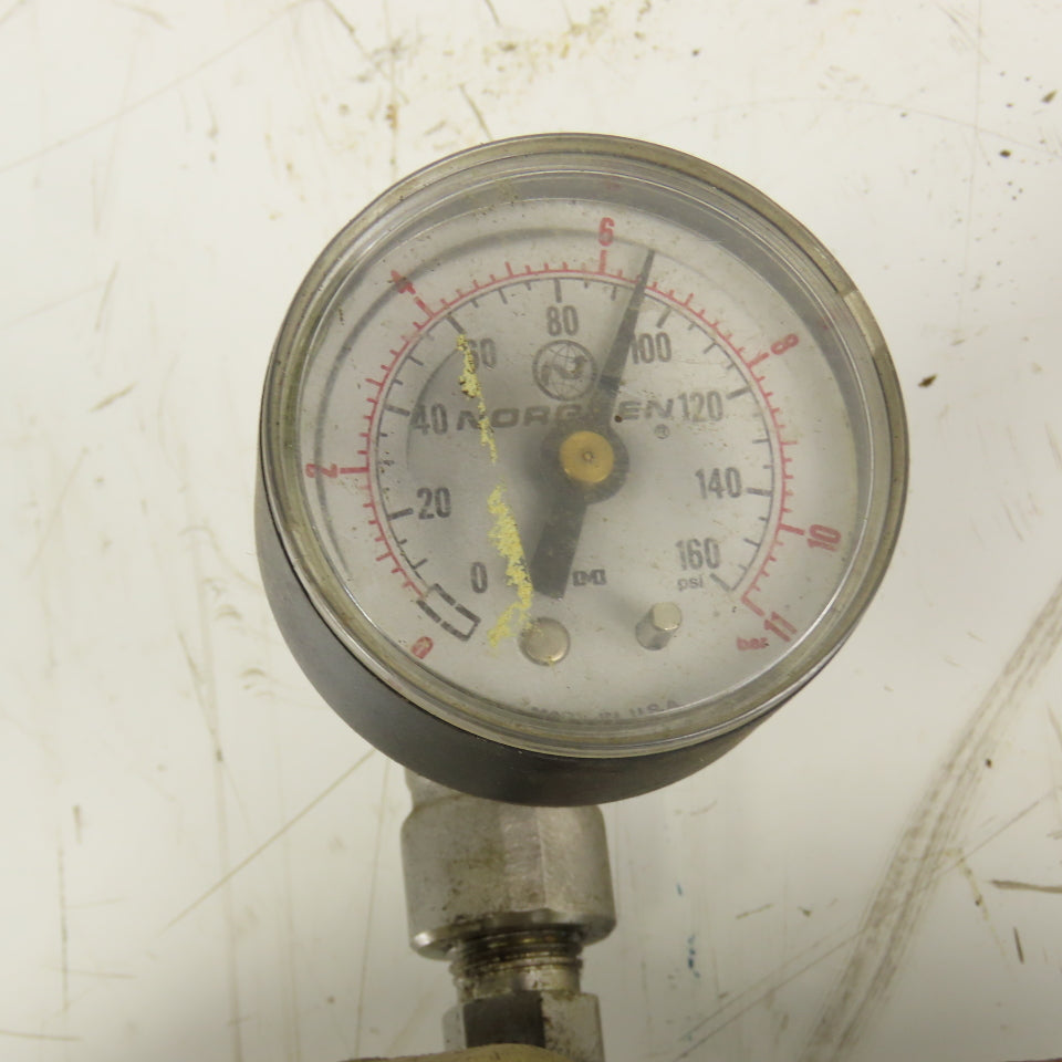 Norgren B12-321-A3LA Pneumatic Air Filter Regulator W/ Gauge 3/8" NPT 150 PSIG