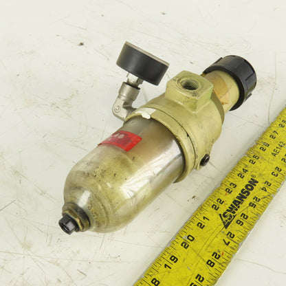 Norgren B12-321-A3LA Pneumatic Air Filter Regulator W/ Gauge 3/8" NPT 150 PSIG