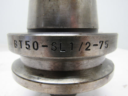 Richmill BT50-SL1/2-75 BT50 End Mill Holder 1/2" Bore 3" Projection