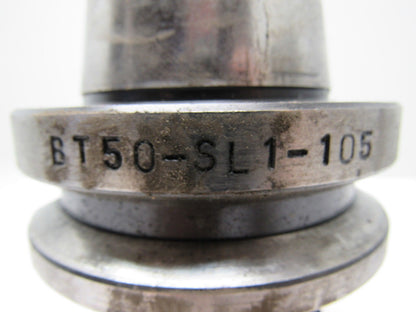 Richmill BT50-SL1-105 BT50 End Mill Holder 25.40mm Bore 105mm Projection
