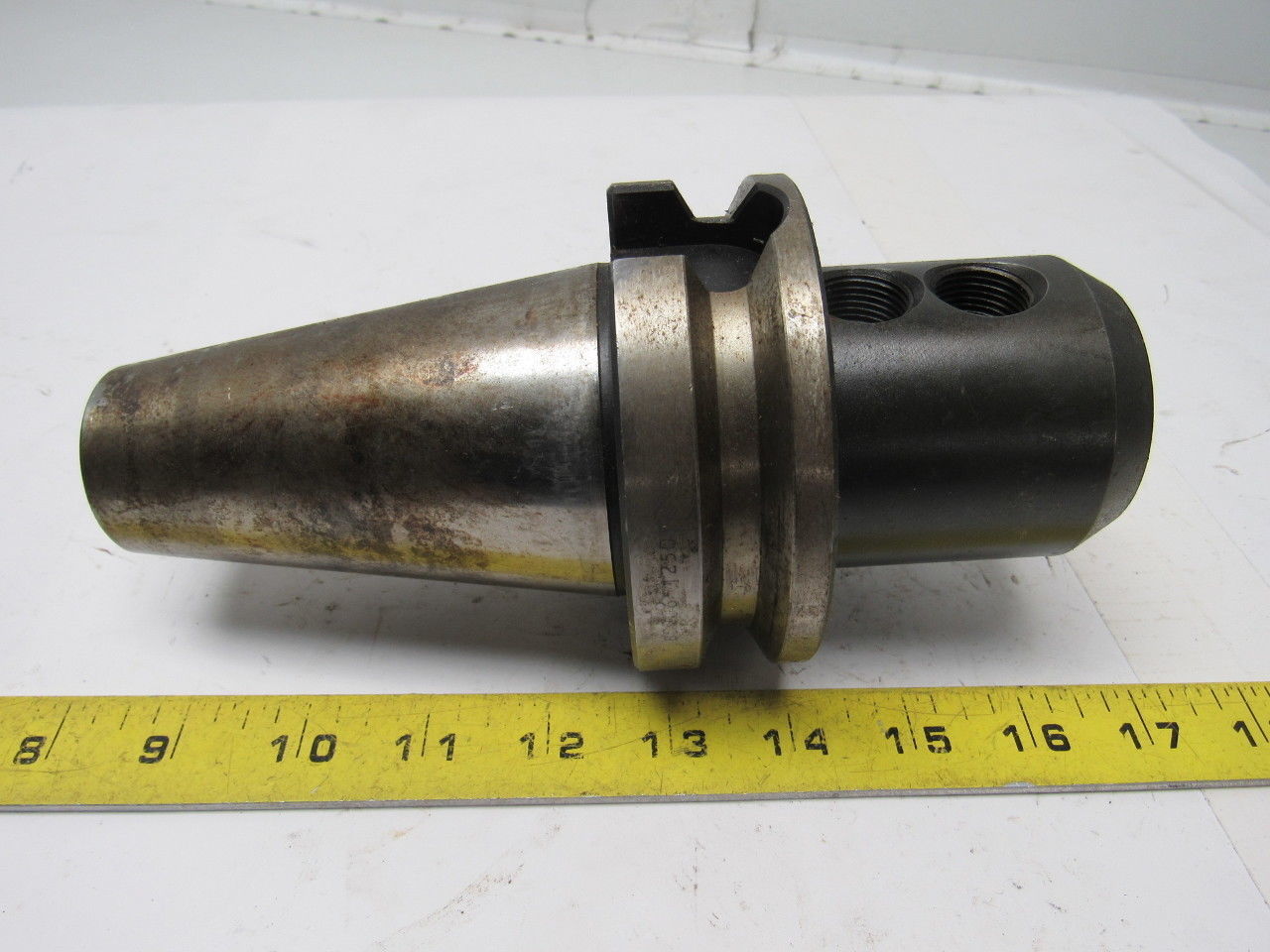 Lyndex B5006-1250 BT50 End Mill Holder 1-1/4" Bore 4" Projection Weldon Style