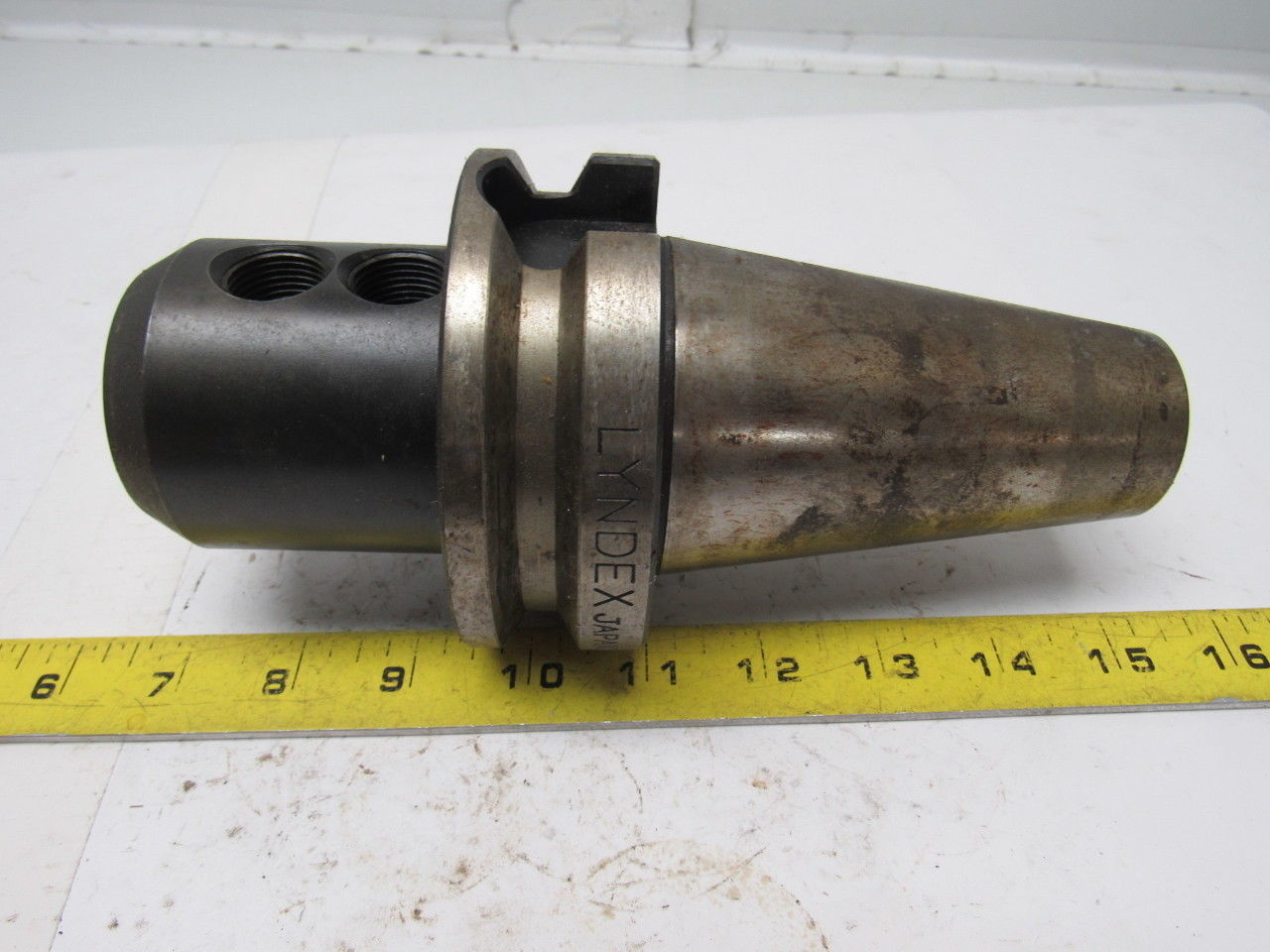 Lyndex B5006-1250 BT50 End Mill Holder 1-1/4" Bore 4" Projection Weldon Style