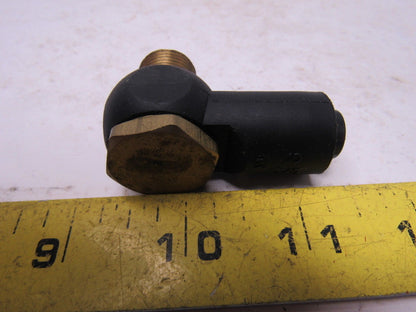 3018 56 18 90° Single Banjo Fitting Tube 1/4" Pipe 3/8" Lot of 5