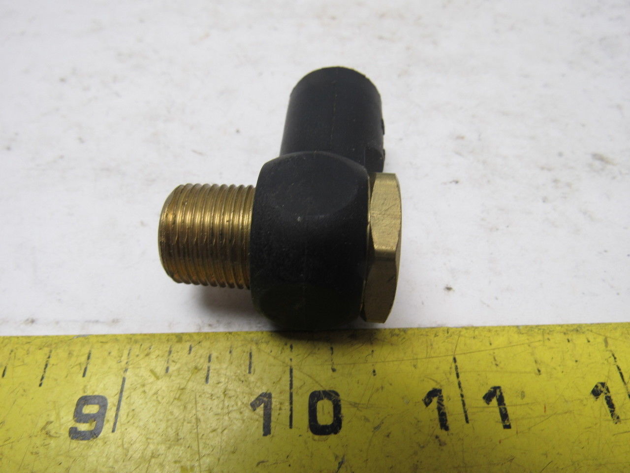 3018 56 18 90° Single Banjo Fitting Tube 1/4" Pipe 3/8" Lot of 5