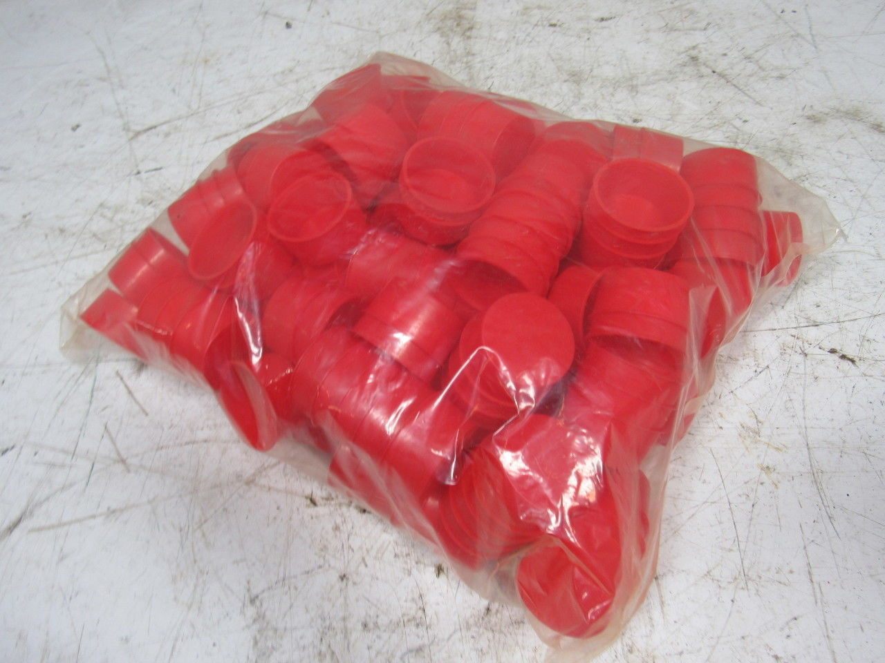 Stockcap T-295 Red T-Plug (Tapered) 1 Lot Of 200 Pieces See Description