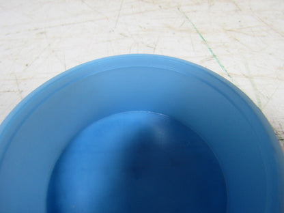 Alliance/Essentra Blue PE Socket-Weld Fitting Plug 2-3/8" Base OD. Lot of 600