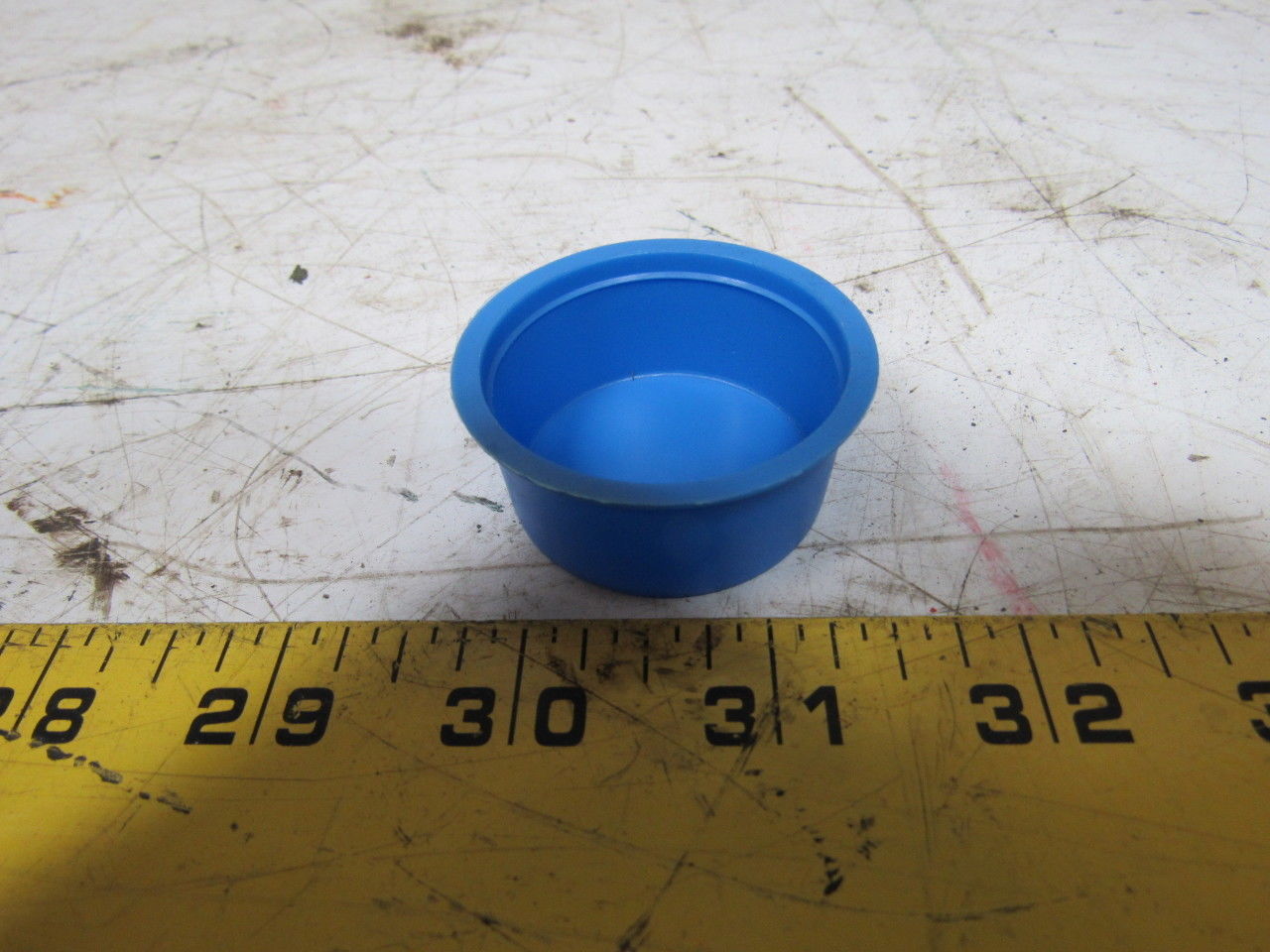 Alliance/Essentra Blue PE Socket-Weld Fitting Plug 1/2" Base OD. Lot of 1550