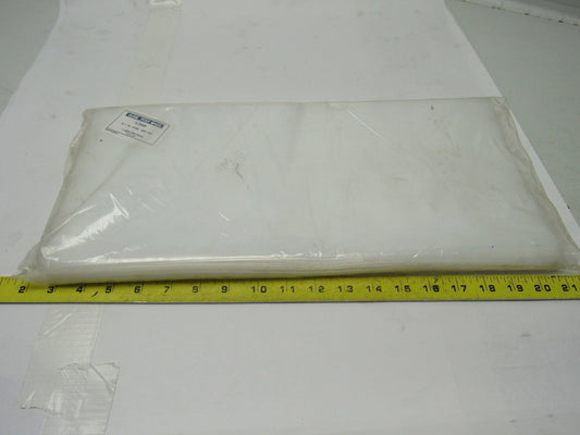 Uline S-2444 8" X 18" 4 Mil Poly Bags Package Quantity 100