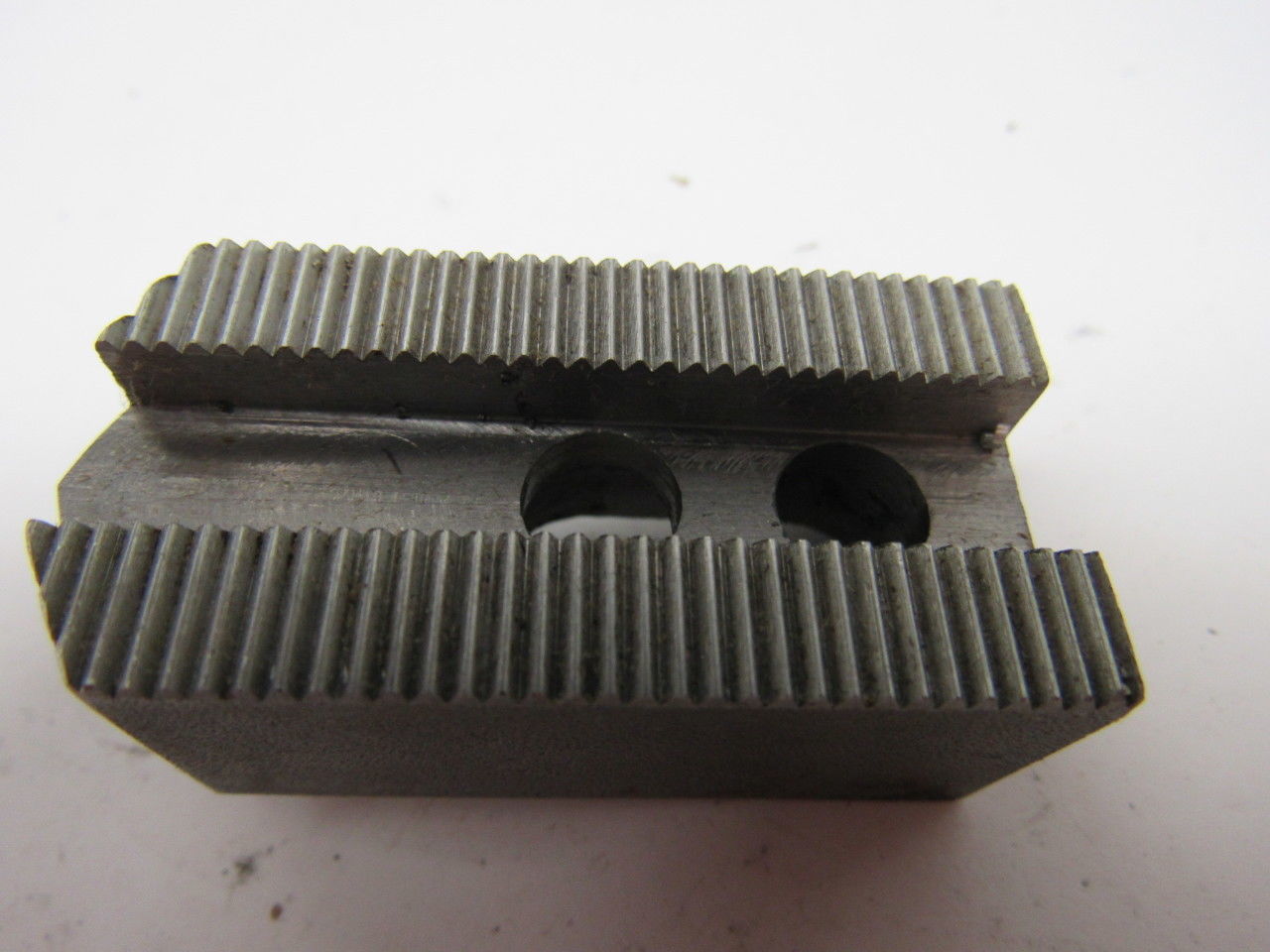 Dillon KW4 Custom Serrated Lathe Chuck Soft Jaws 1" ID Radius Set of 3