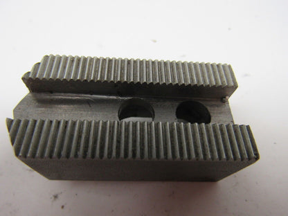 Dillon KW4 Custom Serrated Lathe Chuck Soft Jaws 1" ID Radius Set of 3