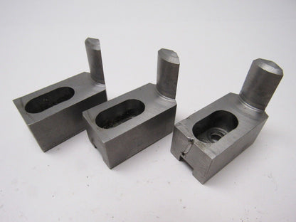 Dillon KW4-2H Custom Serrated Lathe Chuck Soft Jaws 0.985" ID Radius Set of 3