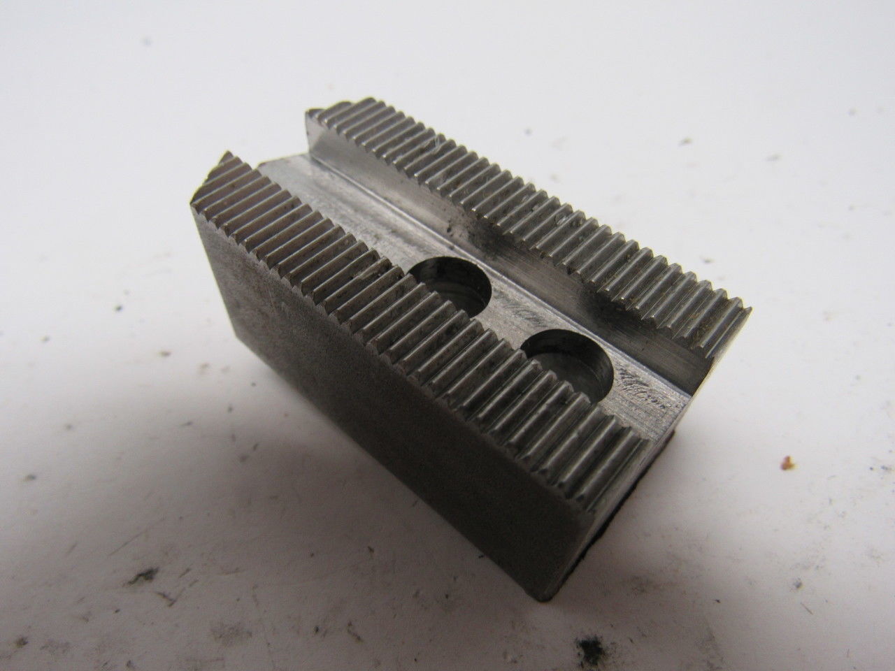 Dillon KW4 Custom Serrated Lathe Chuck Soft Jaws 0.744" ID Radius Set of 3
