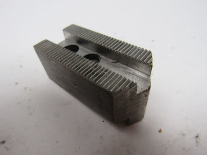 Dillon KW4 Custom Serrated Lathe Chuck Soft Jaws 0.744" ID Radius Set of 3