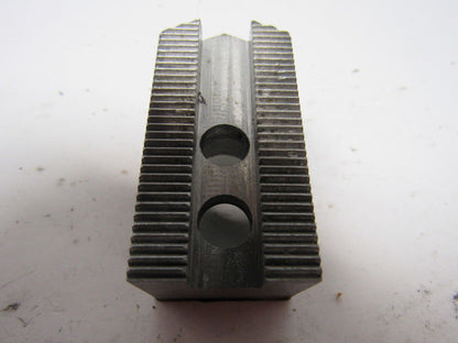 Dillon KW4 Custom Serrated Lathe Chuck Soft Jaws 0.744" ID Radius Set of 3