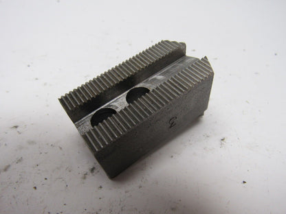 Dillon KW4 Custom Serrated Lathe Chuck Soft Jaws 0.937" ID Radius Set of 3