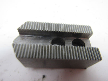 Dillon KW4 Custom Serrated Lathe Chuck Soft Jaws 0.937" ID Radius Set of 3