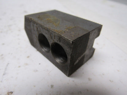 2.125" Height 1.125" Width 1" Custom Serrated Lathe Chuck Pointed Jaws Set of 3