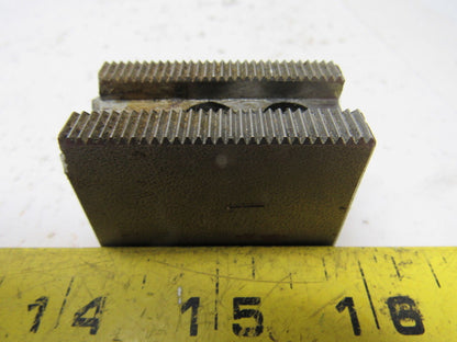 Custom Serrated Lathe Chuck Soft Jaws 0.7187" OD Radius Set of 3