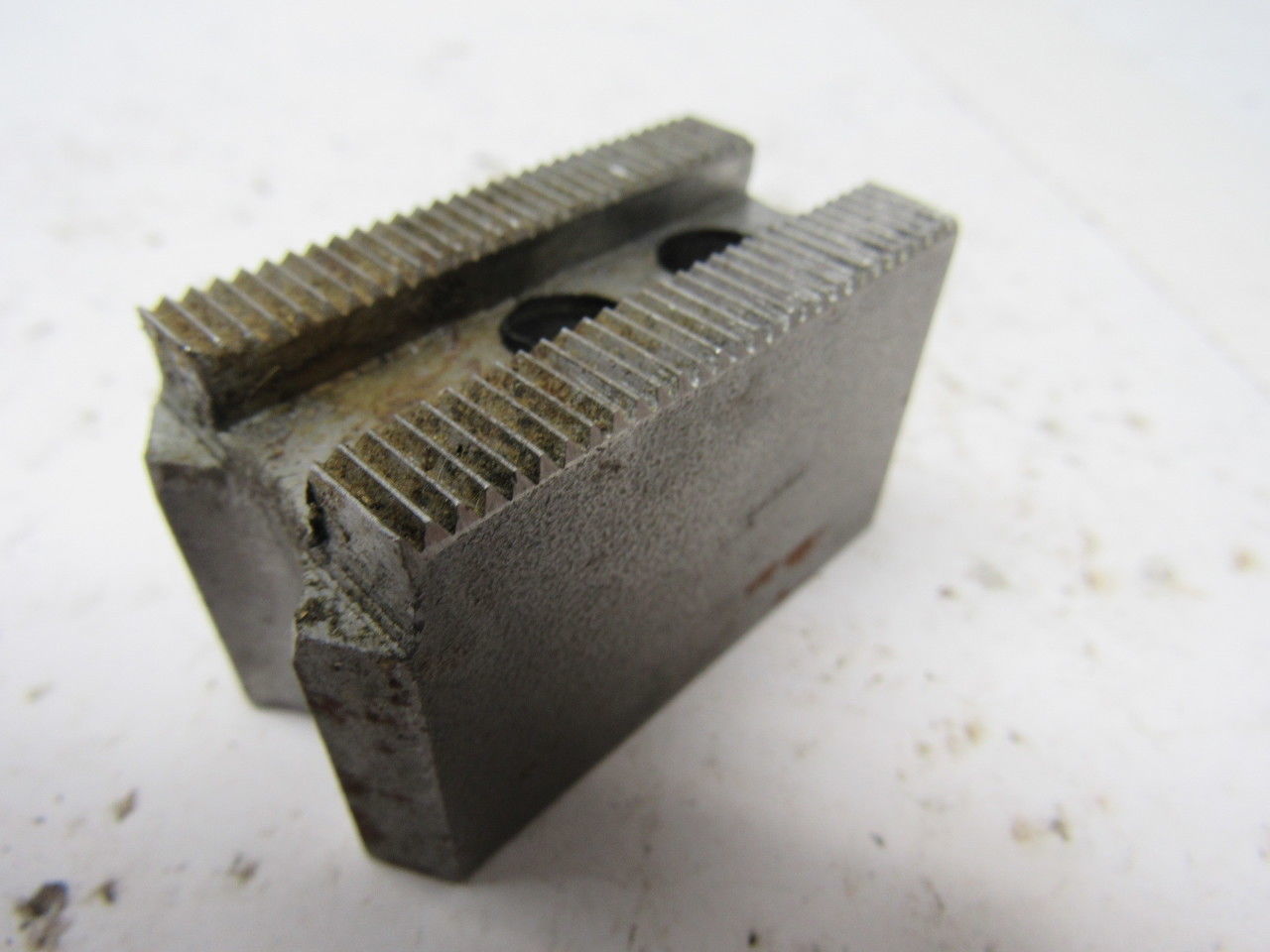 Custom Serrated Lathe Chuck Soft Jaws 0.7187" OD Radius Set of 3