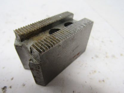 Custom Serrated Lathe Chuck Soft Jaws 0.7187" OD Radius Set of 3